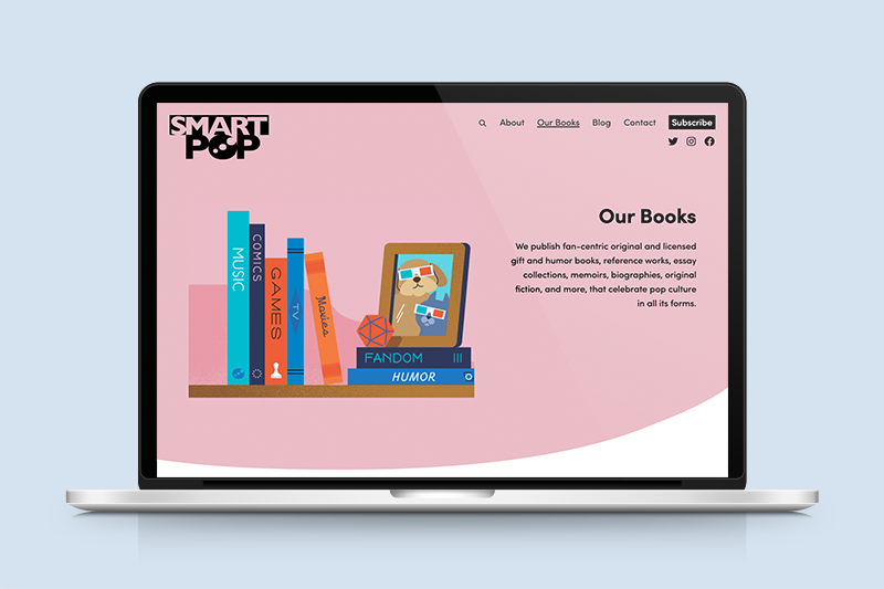 SmartPop Books Website